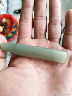 清和田玉烟嘴-和田玉-7788收藏
